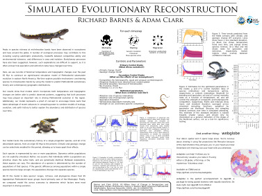 Thumbnail of poster entitled 'Simulated Evolutionary Reconstruction'